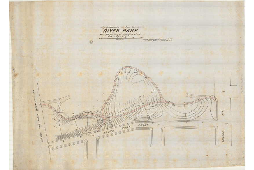 Riverside Park Historical Map