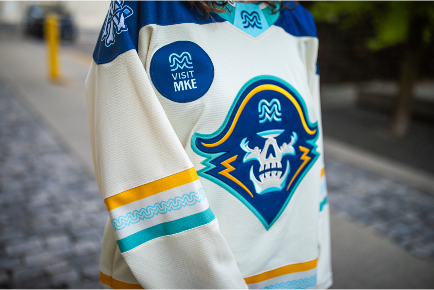 Visit Milwaukee x Admirals Jersey Collab - Gen