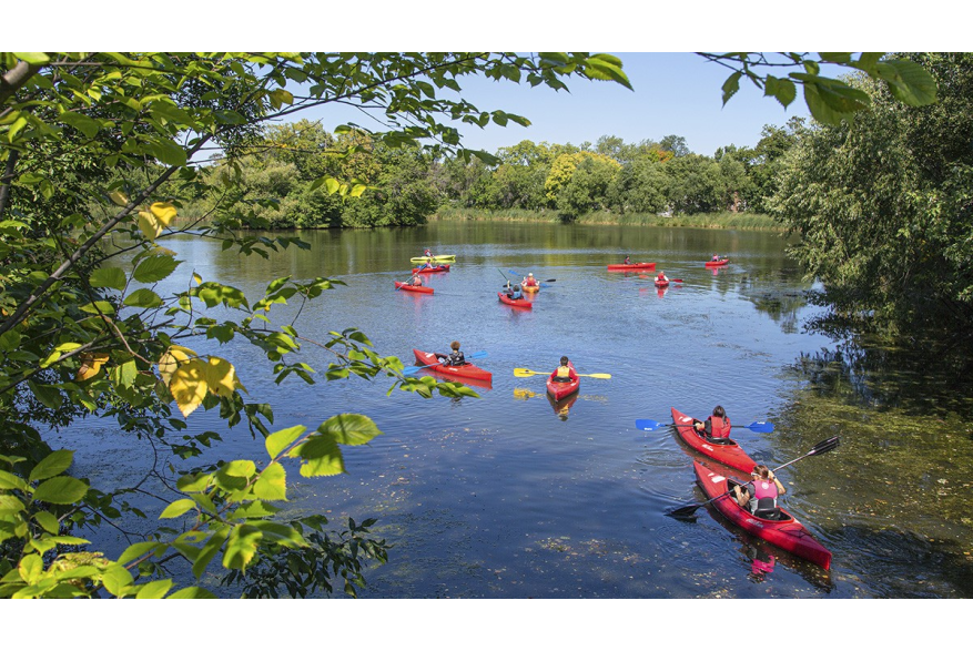 Washington Park - Kayakers