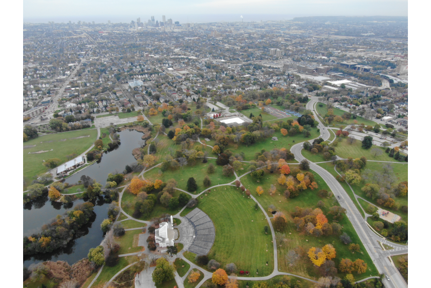 Washington Park - Aerial View