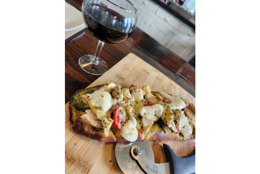 Old Depot Winery Pizza