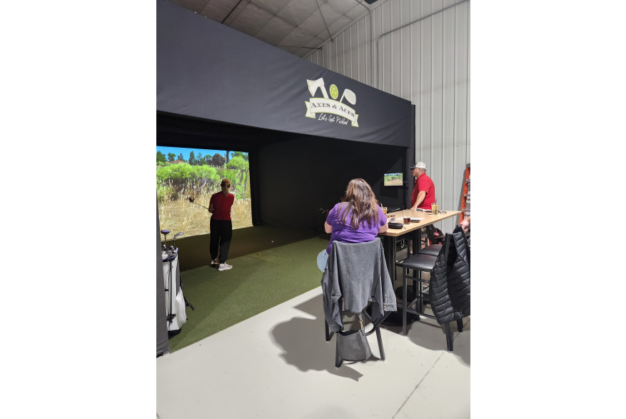 Axes and Aces Golf Simulator