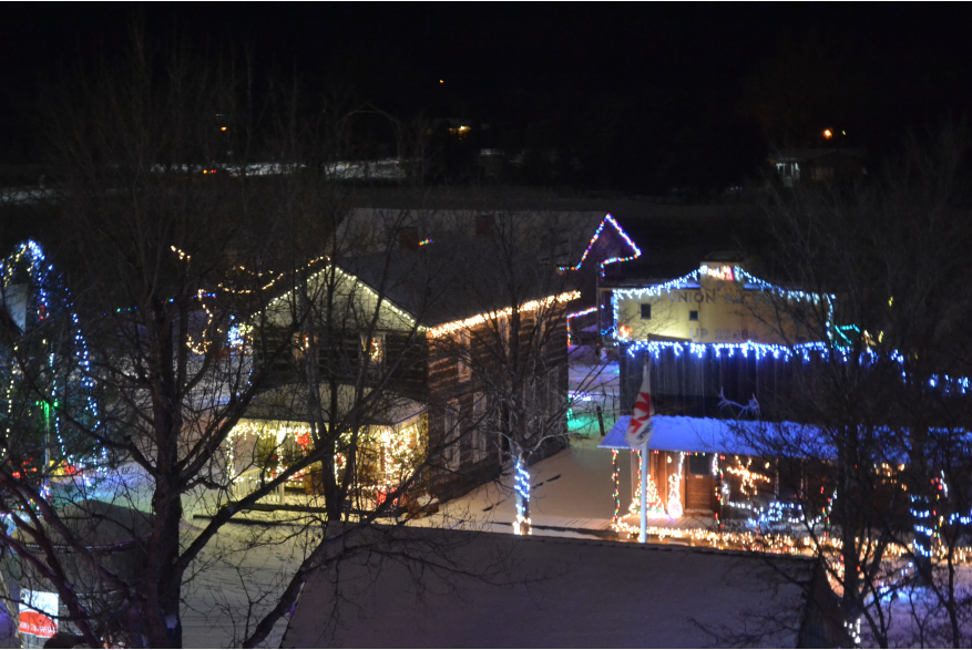 Christmas Village at the Lincoln County Historical Museum