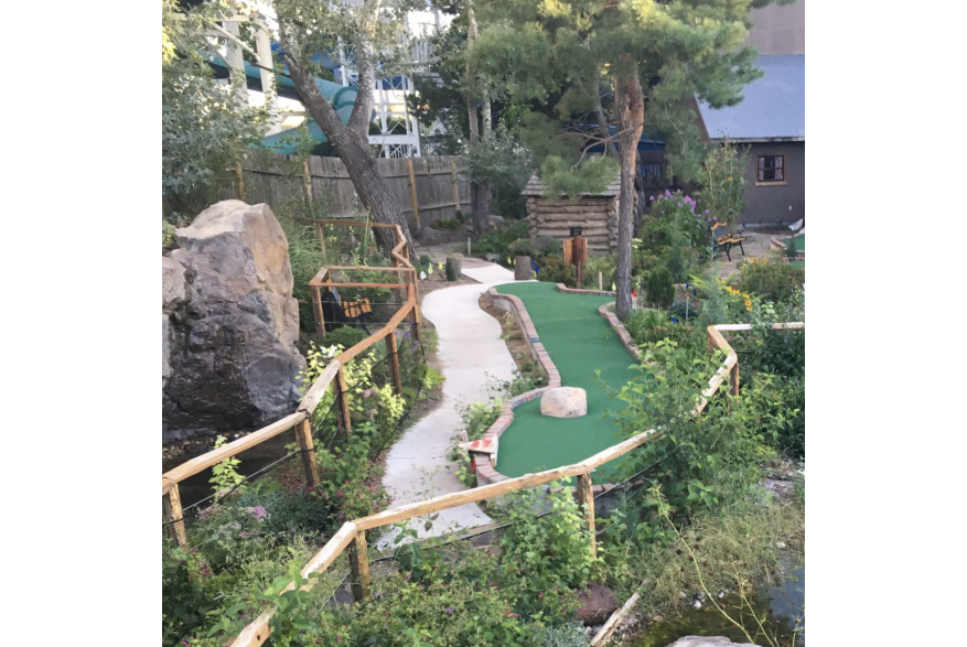 Crystal Cave & Falls Adventure Mini Golf (From Dixie)