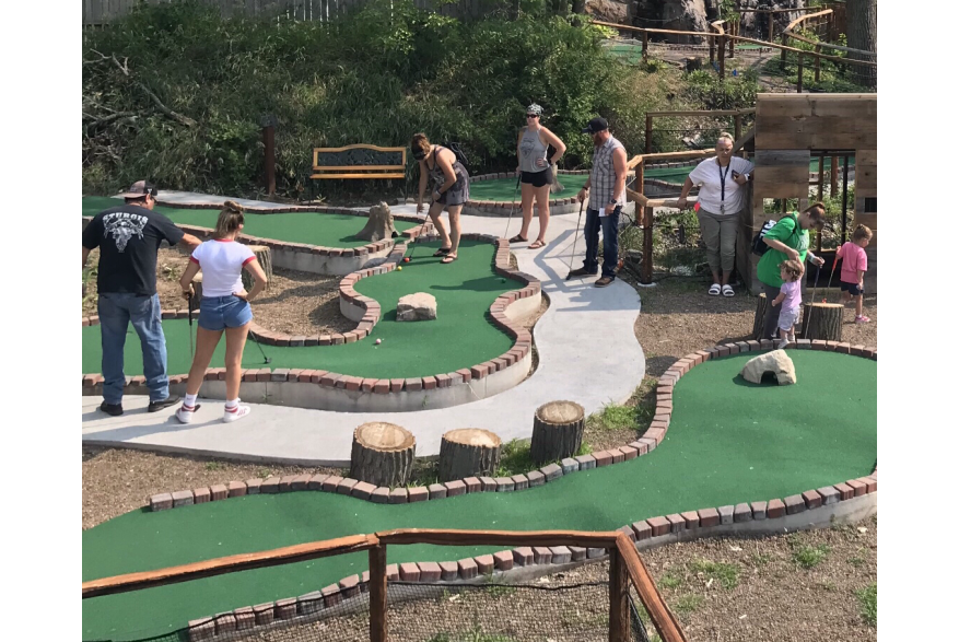 Crystal Cave & Falls Adventure Mini Golf (From Dixie)