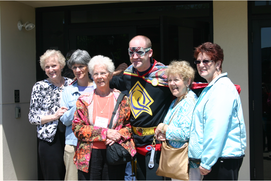 Quilt Man with Group