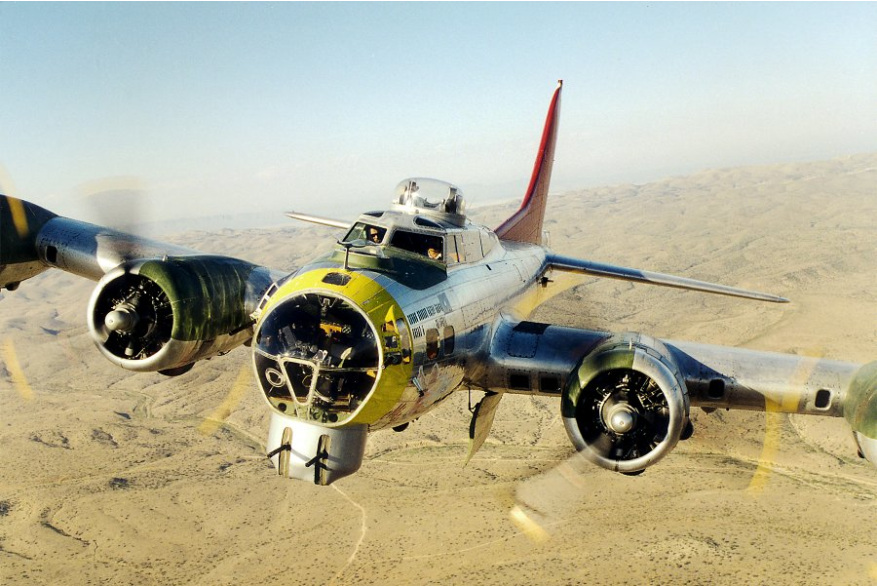 B-17 flying