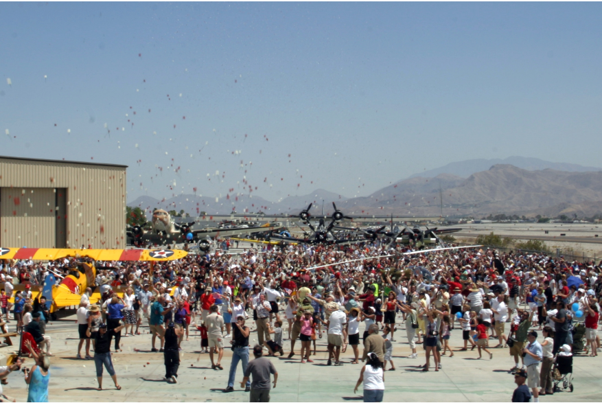 Palm Springs Air Museum on Memorial Day