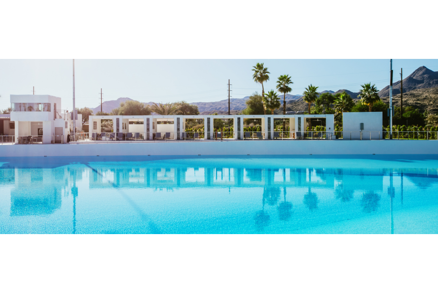 Palm Springs Surf Club cabana
