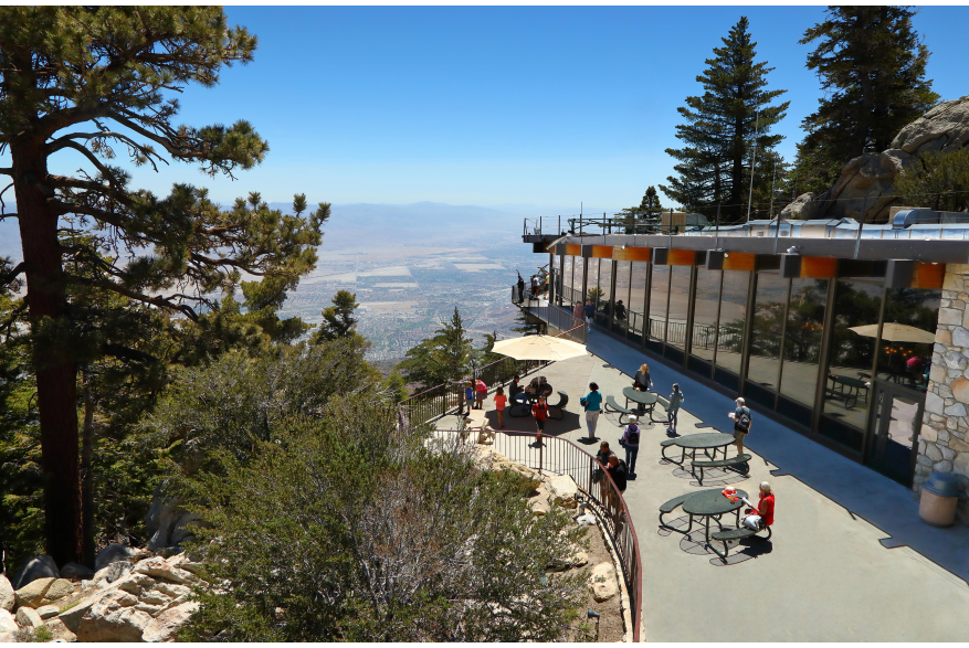Palm Springs Aerial Tramway patio