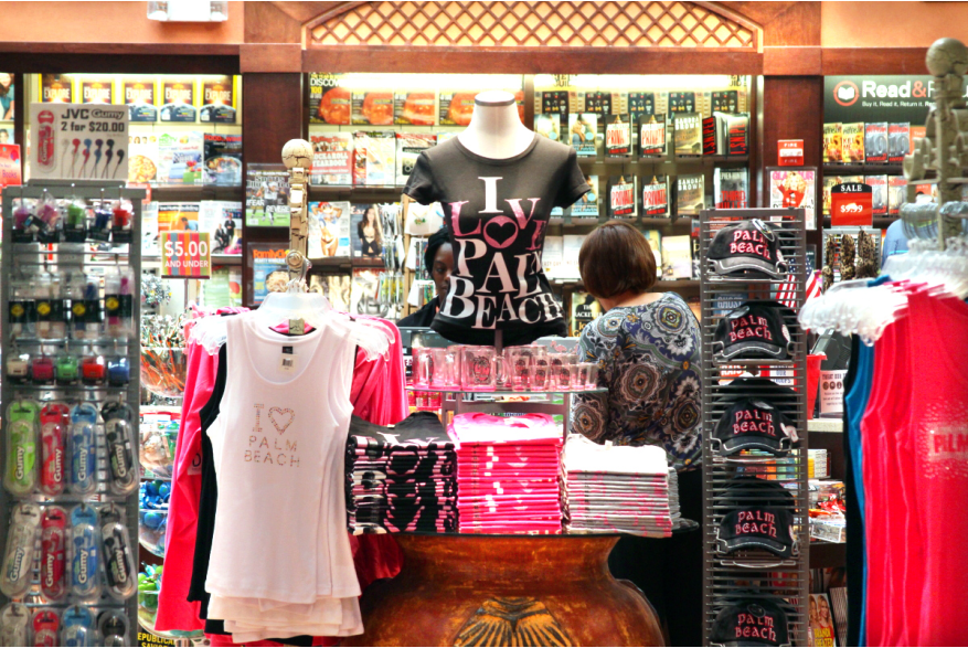 Inside the Clothing Store