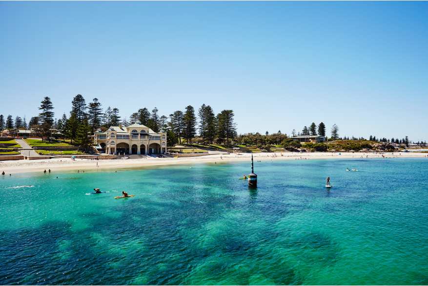 Cottesloe Beach (an accessible beach in Perth)