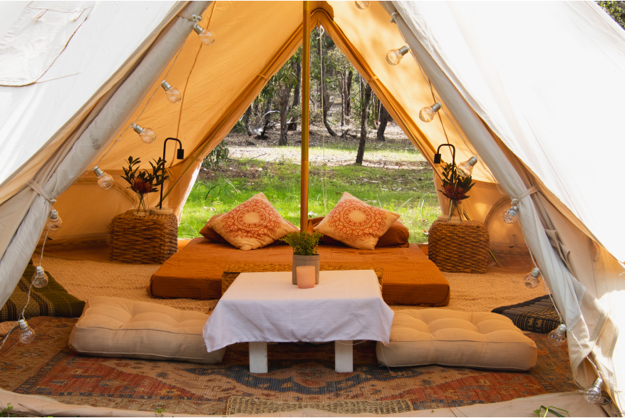 Wilderstay Bell Tent Internal