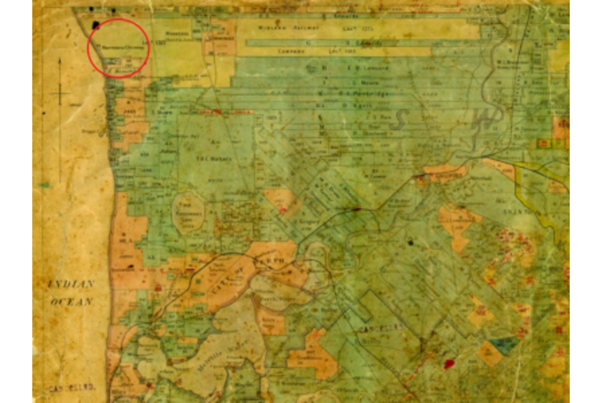 Perth Map - Marmion Chimney 1930's