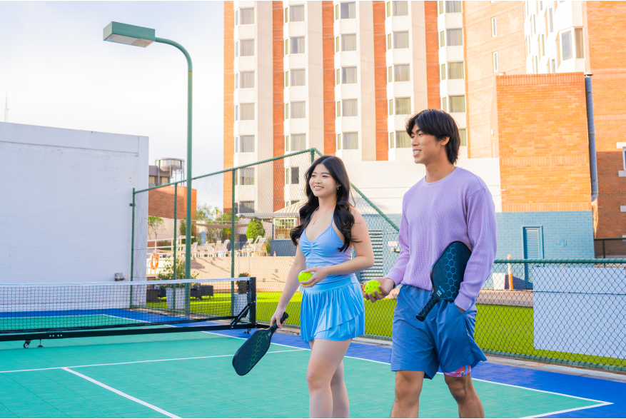 Pickleball at Residence on Langley Park