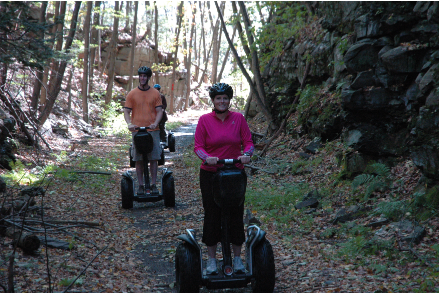 Segway tours in the Pocono Mountains