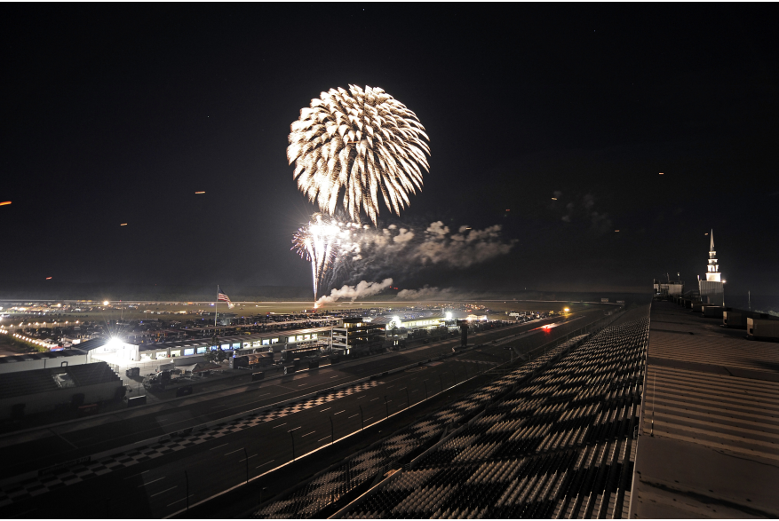 Fireworks at Pocono Raceway