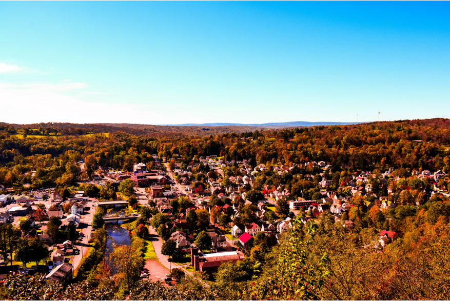 Fall Pocono Mountain Views