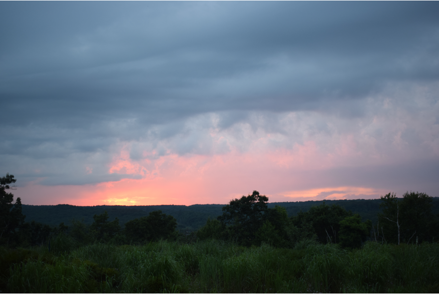 Sunsets in the Pocono Mountains