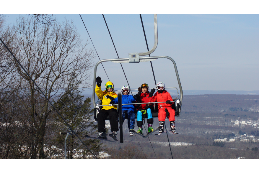 Skiing at Shawnee Mountain