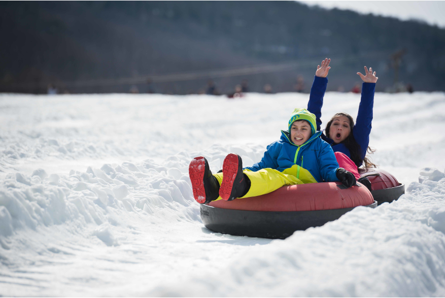 Hit the Slopes for Snowtubing Fun in the Pocono Mountains