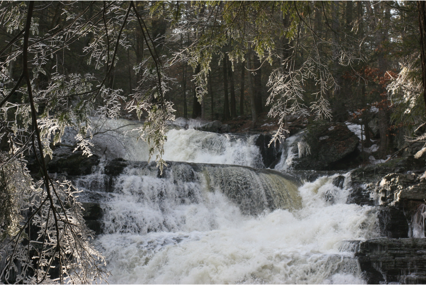 Winter Beauty in the Pocono Mountains