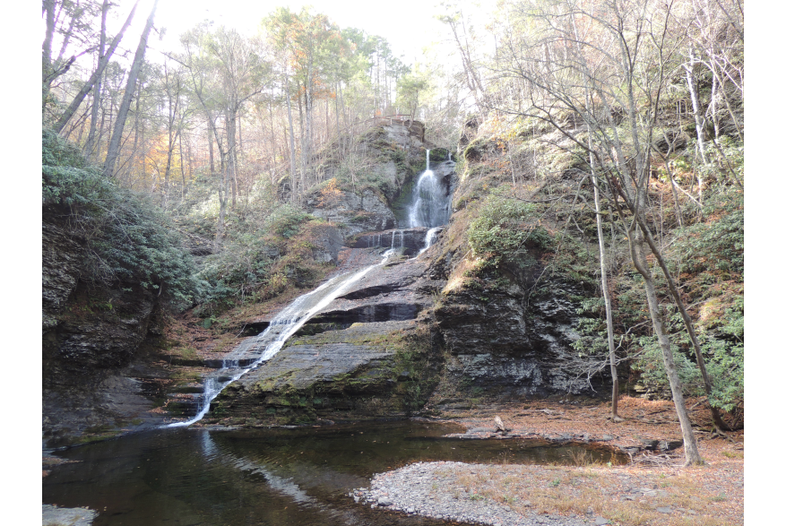 Explore Dingmans Falls in the Pocono Mountains
