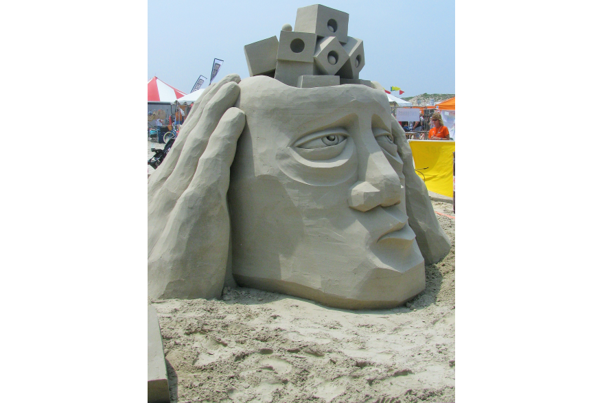 Head with Blocks