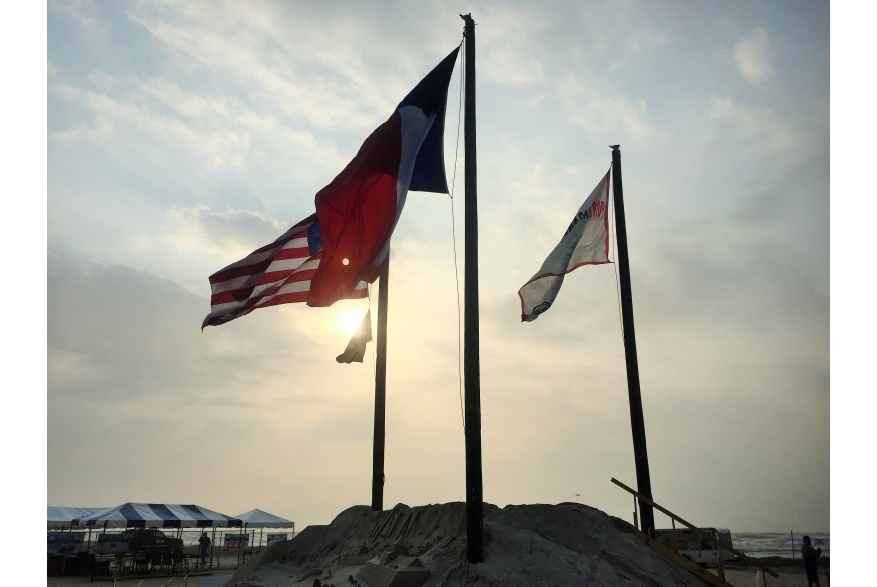 Flags of Sandfest 2016