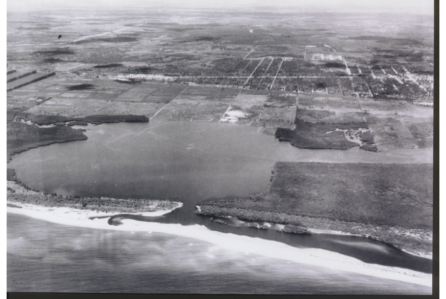 Lake Mabel in 1925 before Port Everglades
