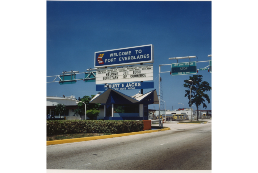 1987 Main Entrance on S.R. 84