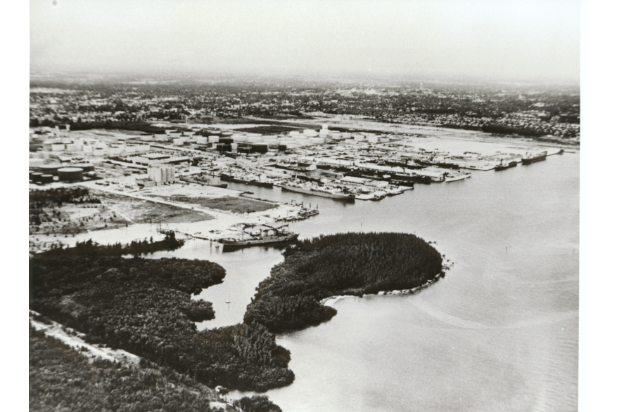 1950s Port Aerial