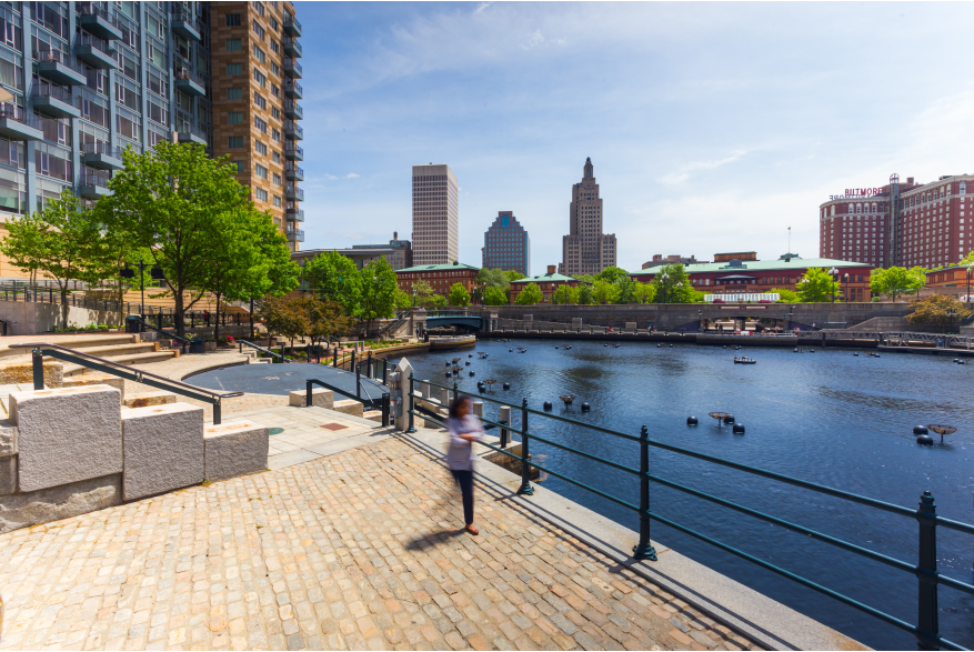 Summer Skyline at WaterPlace Park