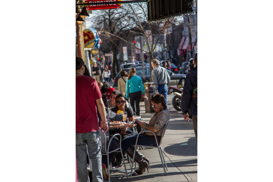 Dining Outside on Thayer Street