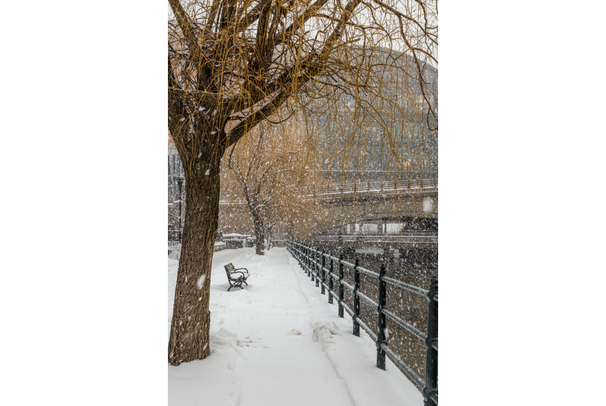 WaterPlace Snowfall