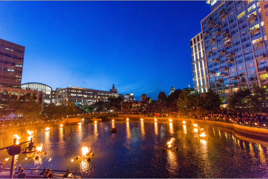 WaterFire Basin