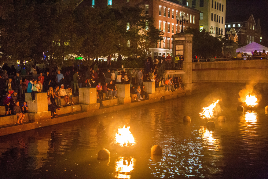 WaterFire Flames