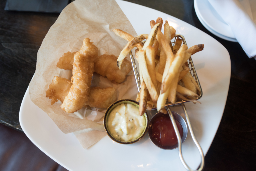 A plate of food