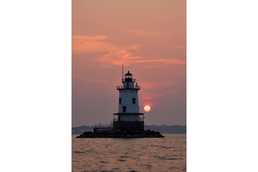 Conimicut Lighthouse In Warwick, RI
