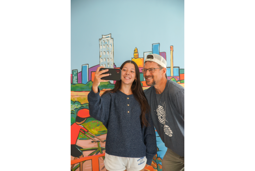 Broadway Plaza Selfie - Elevate Wellness