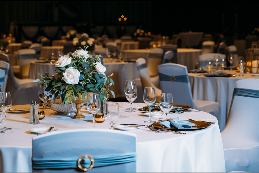 Mayo Civic Center Ballroom Wedding Reception