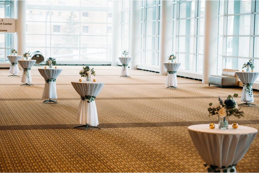 Mayo Civic Center Ballroom Wedding Reception