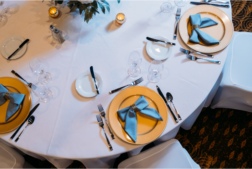 Mayo Civic Center Ballroom Wedding Reception