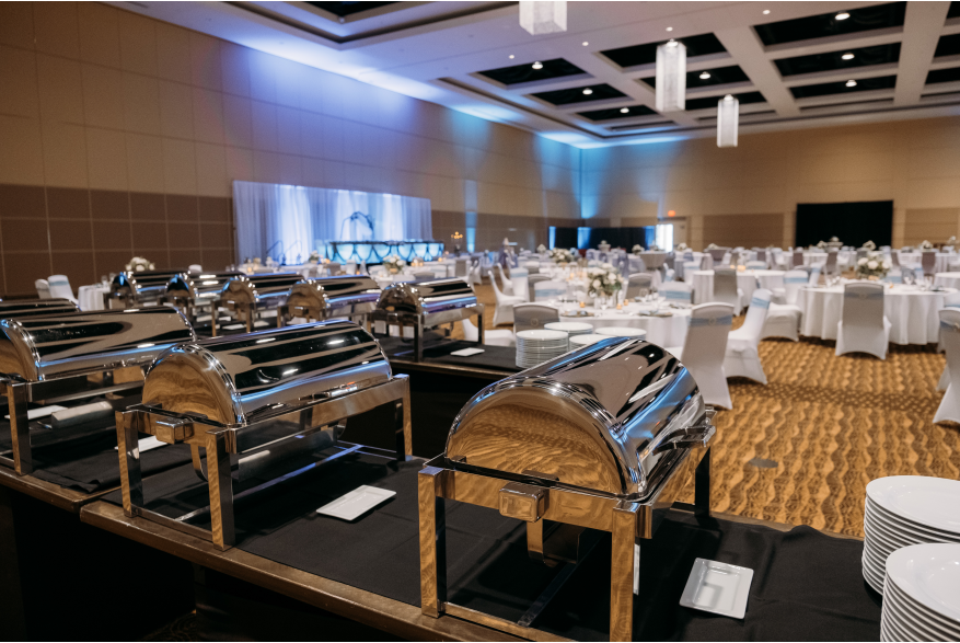 Mayo Civic Center Ballroom Wedding Reception