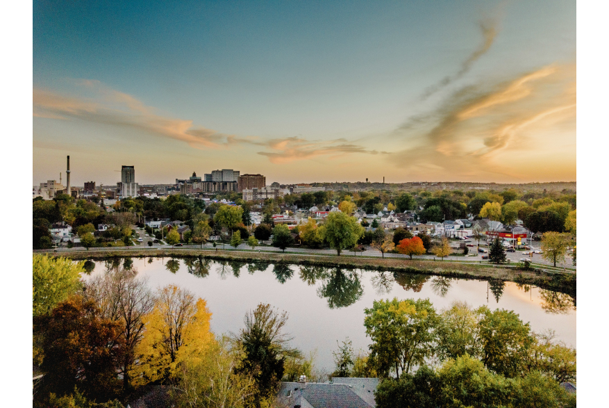 Rochester Fall Skyline