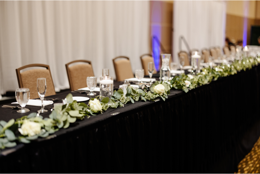 Wedding Reception at Mayo Civic Center