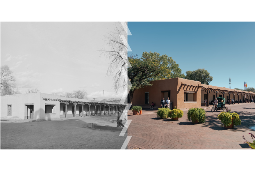 Then and Now_Palace of the Governors