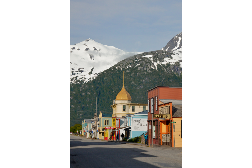 Old town Skagway in the morning!