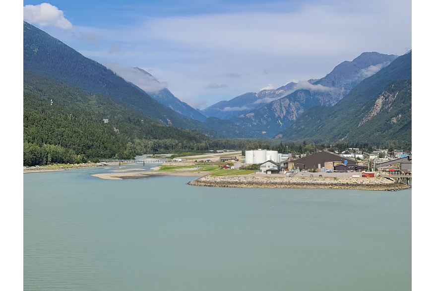 Leaving the Port of Skagway