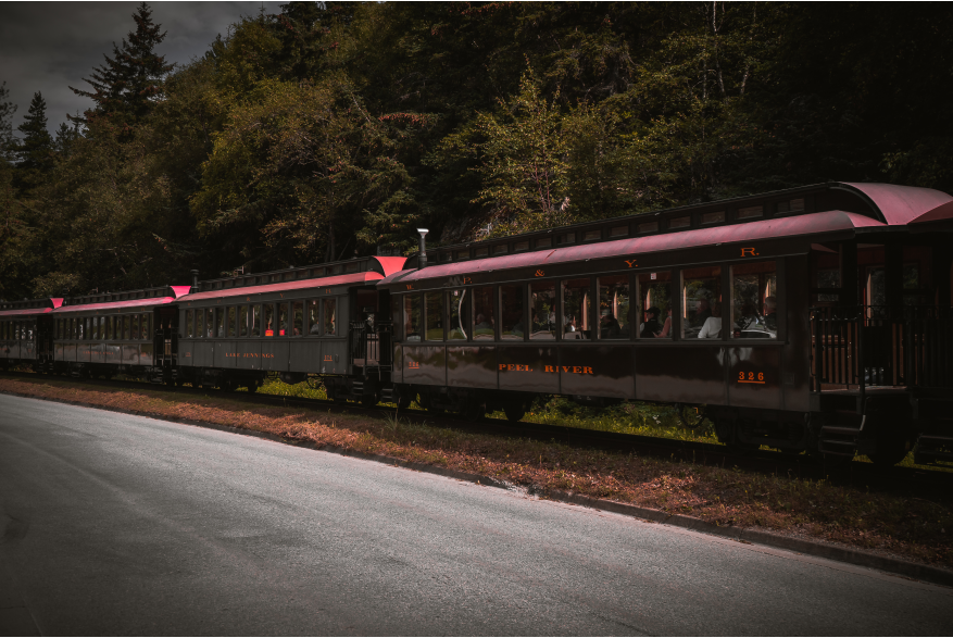 White Pass Train Cars